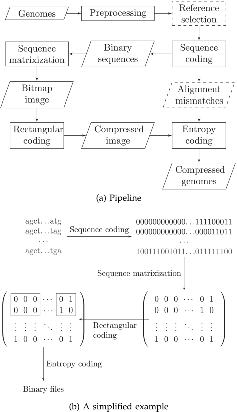 CoGI: Towards Compressing Genomes as an Image