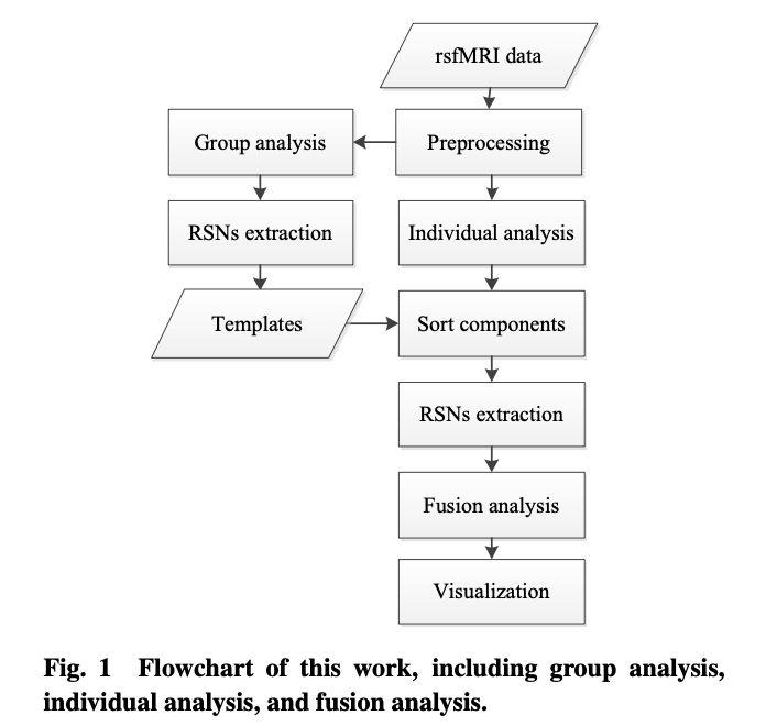 Fusion analysis of resting-state networks and its application to Alzheimer's disease